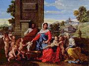Nicolas Poussin Heilige Familie Spain oil painting artist